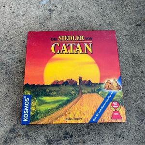 Vintage Settlers of Catan DIE SIEDLER VON CATAN 2002 German Version UNPUNCHED
